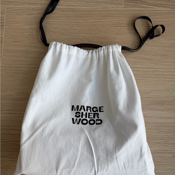 Marge Sherwood Hobo Shoulder Bag in Dark Brown Crinkle - Picture 6 of 6